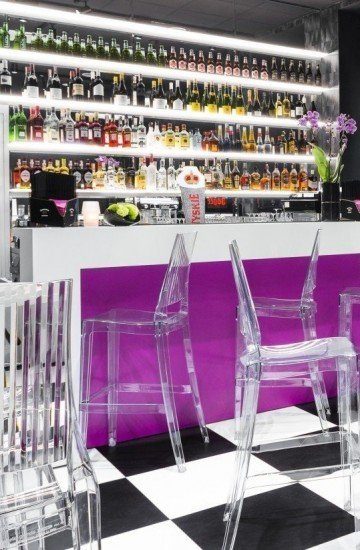 Die Bar im Hotel