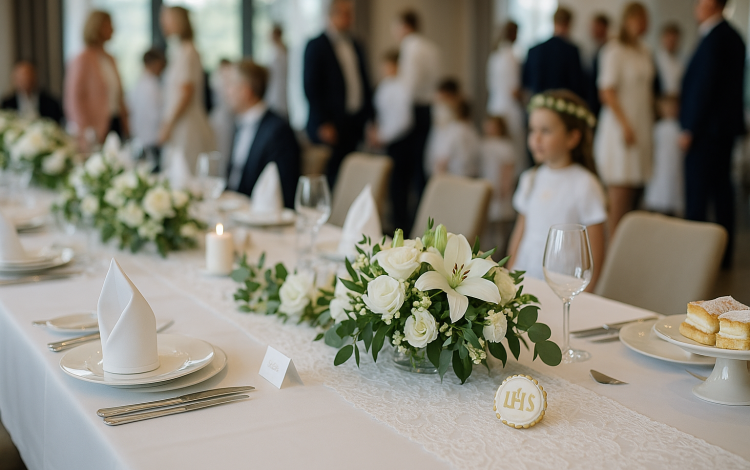 Occasional events: communions, christenings, birthdays, jubilees, name days, wakes