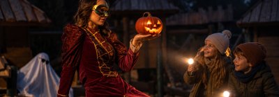 Halloweenowe podchody w Magicznej Osadzie 