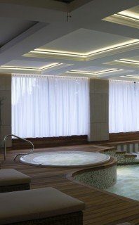 Outdoor and indoor <br> Jacuzzi