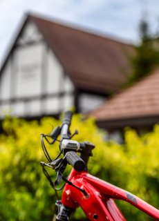 Zwiedzanie Wzgórz Dylewskich na rowerze