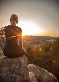 Wycieczki Nordic Walking na zachody słońca