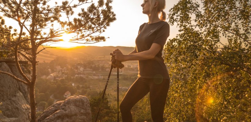 Wycieczki Nordic Walking na zachody słońca