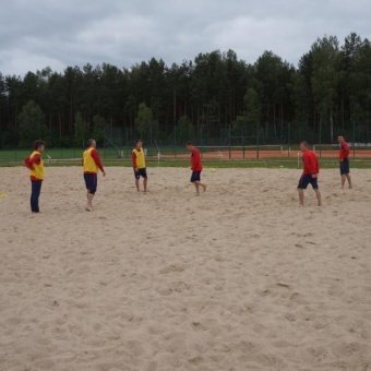 Inauguracja Beach Soccera w Bonifacio