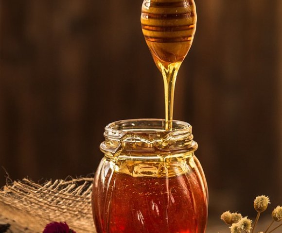 Linderung mit Honig