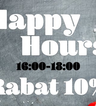 Happy Hours -10%
