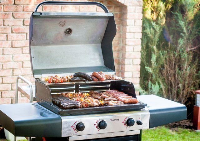 Grill w ogrodzie Hotelu Santin