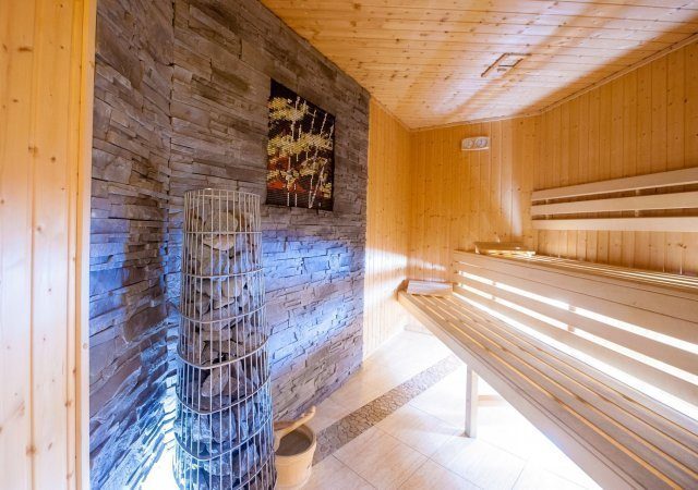Sauna w Hotelu Santin