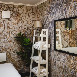 Strefa relaksu- siłownia i salon masażu