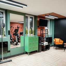 Strefa relaksu- siłownia i salon masażu