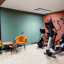Strefa relaksu- siłownia i salon masażu