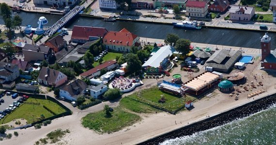 The harbour in Darłówek
