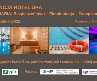 III Konferencja Hotel Spa BASENY I SAUNARIA: Bezpieczeństwo – Eksploatacja – Zarządzanie