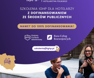 Szkolenia IGHP dla hotelarzy z dofinansowaniem ze środków publicznych
