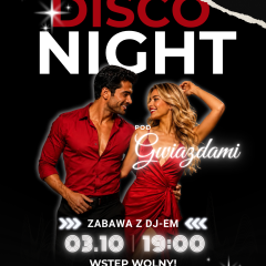   DISCO NIGHT POD GWIAZDAMI
