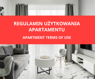 Informator / Regulamin użytkowania apartamentów RentPlanet