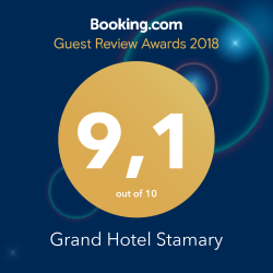 Grand Hotel****Stamary bardzo wysoko w rankingu na booking.com!