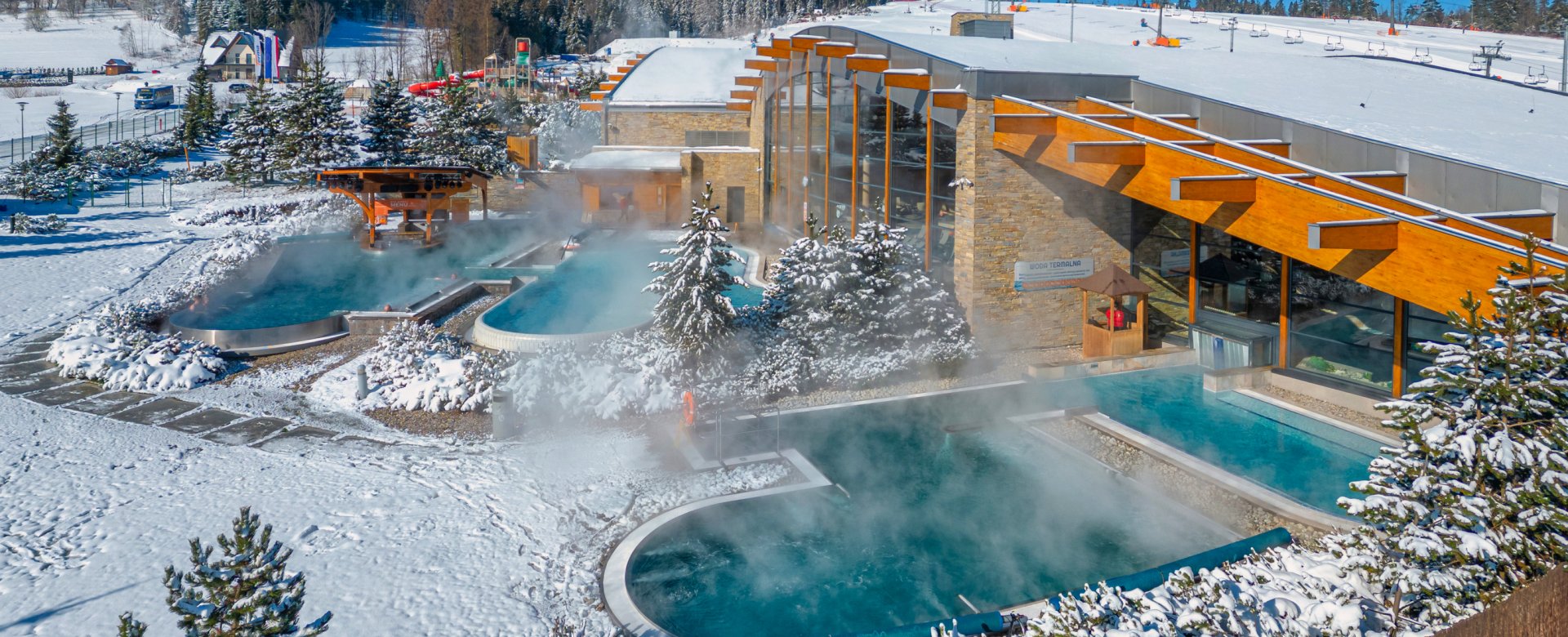 Zima w Termie Bania