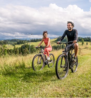 Gdzie odpocząć po rowerowej wycieczce na Podhalu? (przykładowe trasy)