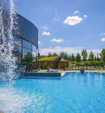 Terma Bania na wyjeździe