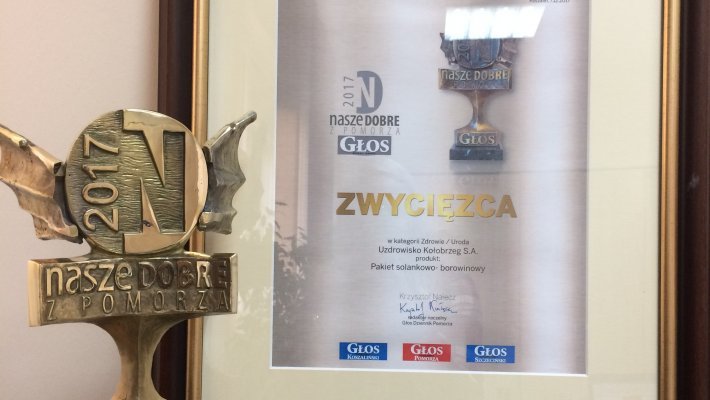 Nagroda Nasze Dobre dla Uzdrowisko Kołobrzeg SA