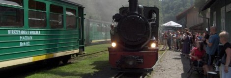 Bieszczady forest train