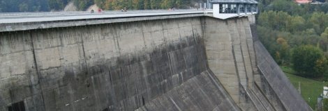 The Solina Lake dam