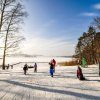 Winter recreation with children in Masuria