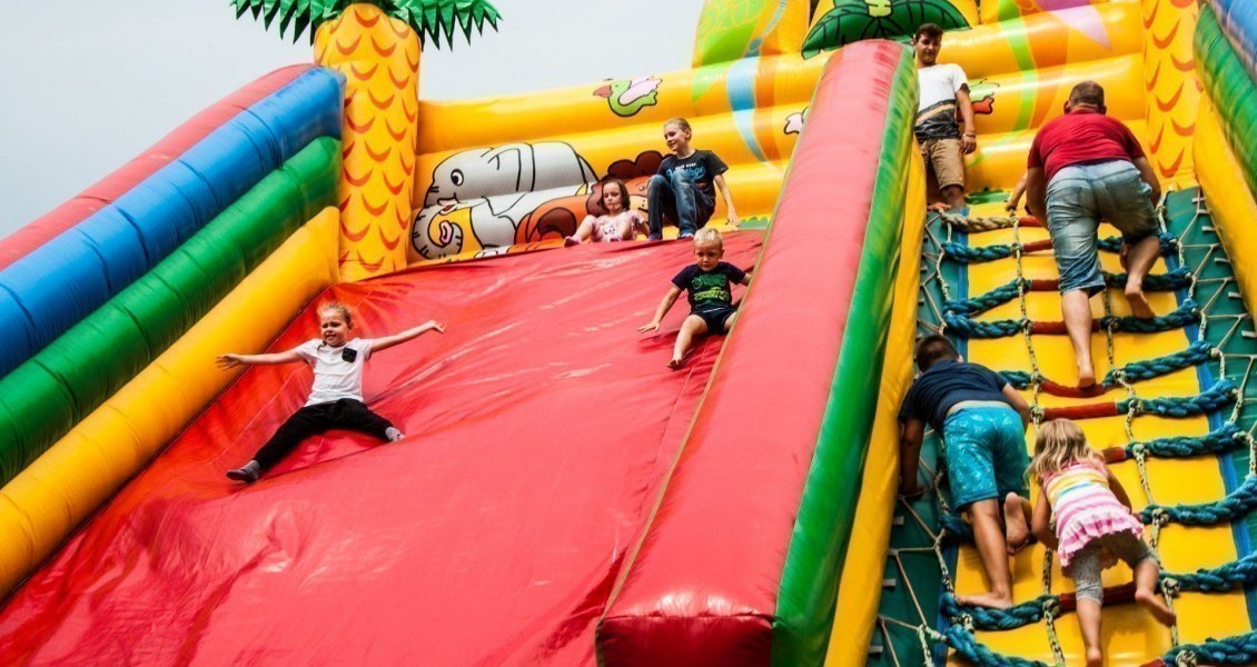 Mega Fun on Inflatable Constructions  