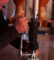 The Venetian carousel at Zalesie – almost ready