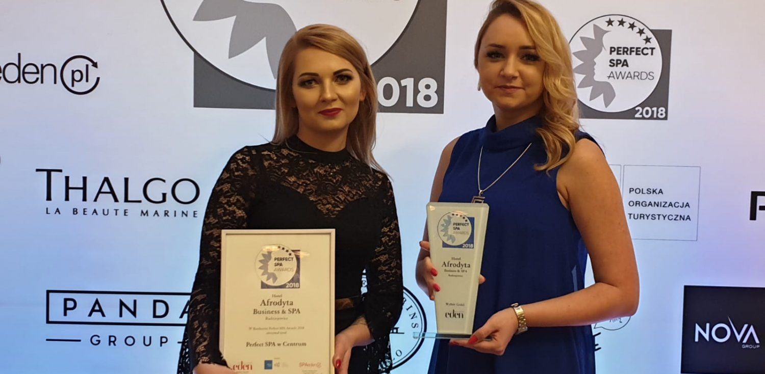 Nagroda PERFECT SPA dla Hotelu Afrodyta