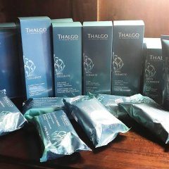 Micronized Marine Algae body treatment using sea algae