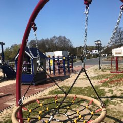 Hotel with a playground for children