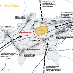 Gdzie powstanie Centralny Port Komunikacyjny CPK?