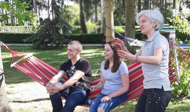 Integracja zespołu Afrodyty w ogrodzie – współpracujemy lepiej!