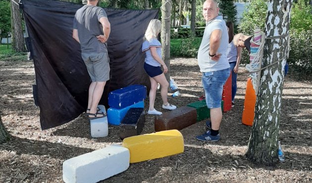 Integracja zespołu Afrodyty w ogrodzie – współpracujemy lepiej!