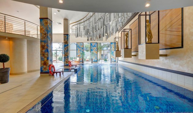 Hotel with a playground for children