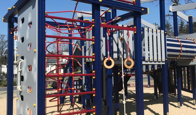 Hotel with a playground for children