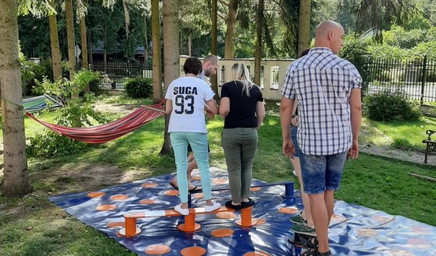 Integracja zespołu Afrodyty w ogrodzie – współpracujemy lepiej!