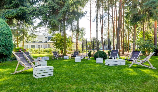 Hotel with a playground for children