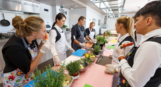 Build business relations from the kitchen