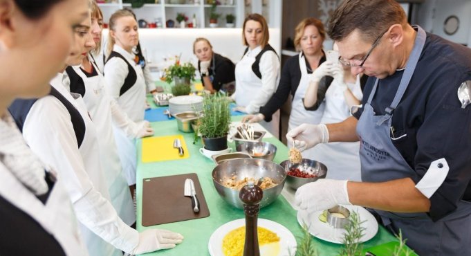 Build business relations from the kitchen