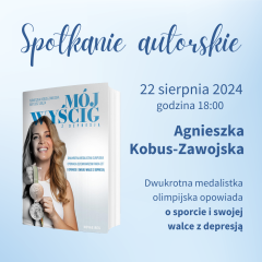 Spotkanie autorskie z Agnieszką Kobus-Zawojską