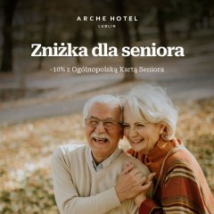 Zniżka dla seniora: -10% z Ogólnopolską Kartą Seniora