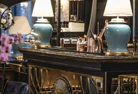 Hotel chill out area