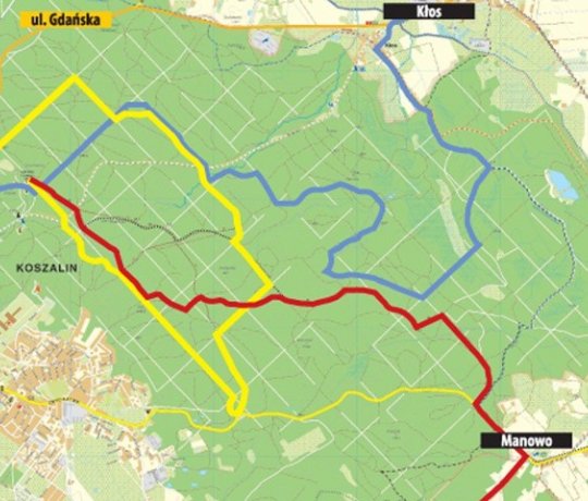The Blue Kidnapped Duke Trail