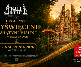 Ceremonia wyświęcenia świątyni Vishnu w Bali Indah 