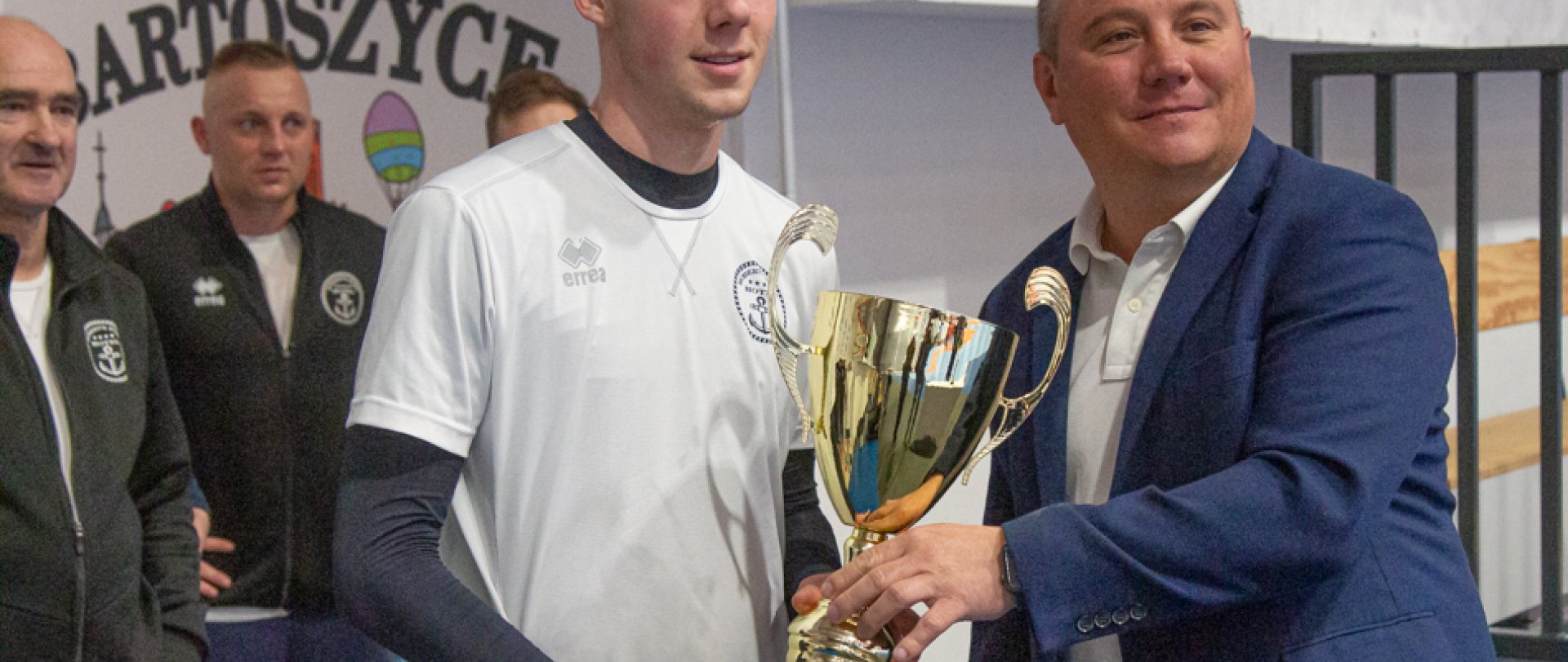 Second place for the Robert's Port Hotel football team