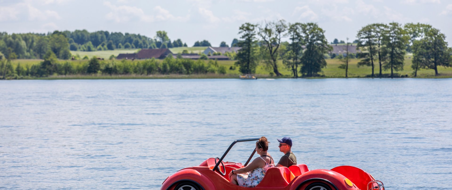 Rowery wodne na Mazurach