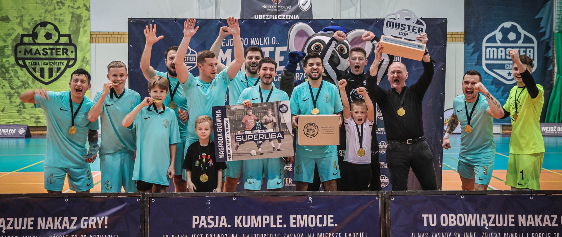 Master Cup 2025 w Ełku. Zwycięstwo drużyny Hotelu Robert’s Port